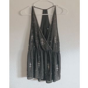 Beaded top from the Buckle